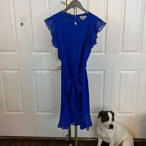 Beautiful electric blue dress size 12